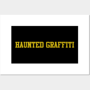 haunted graffiti Posters and Art